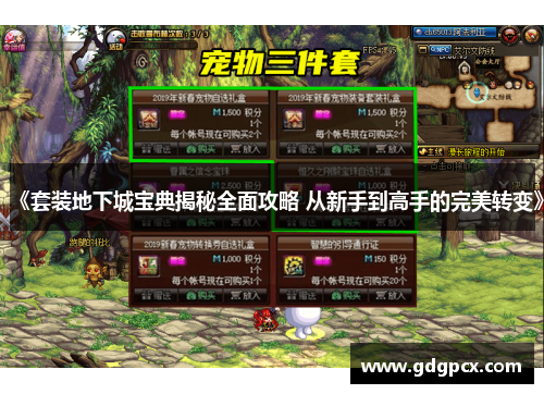 《套装地下城宝典揭秘全面攻略 从新手到高手的完美转变》